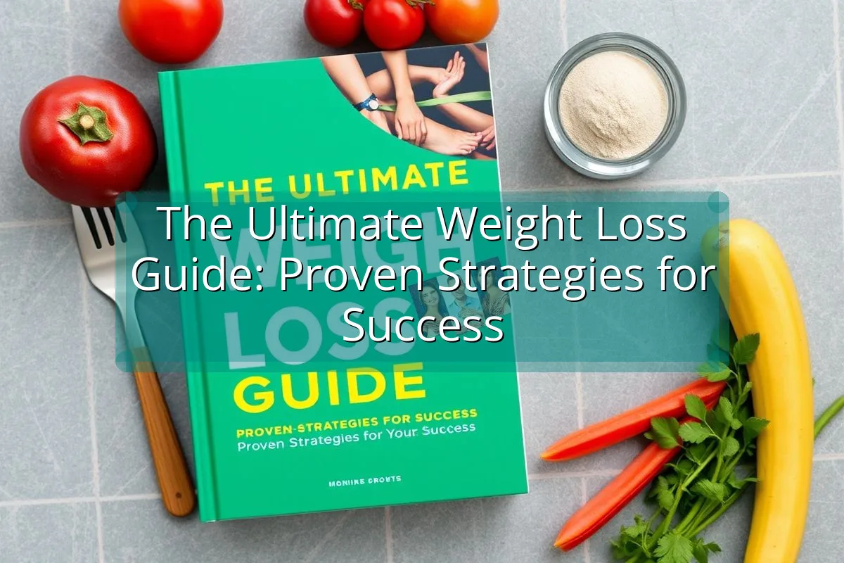 The Ultimate Weight Loss Guide: Proven Strategies for Success