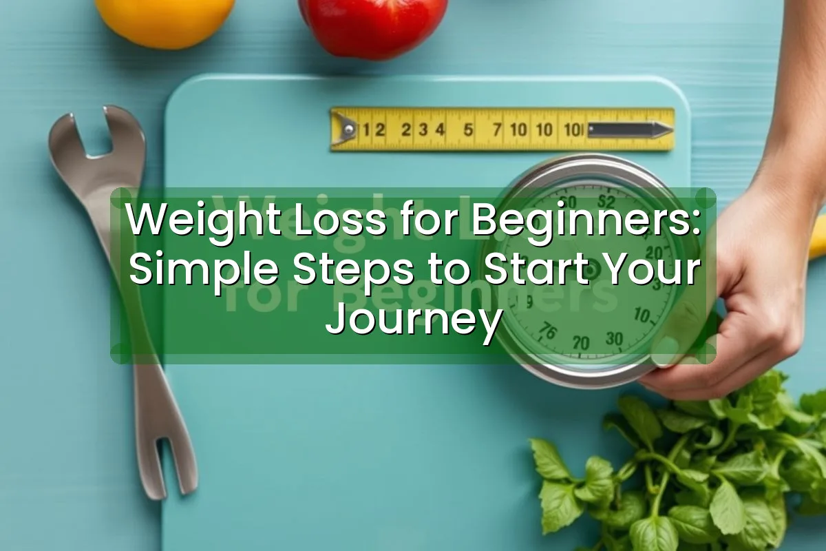 Weight Loss for Beginners: Simple Steps to Start Your Journey